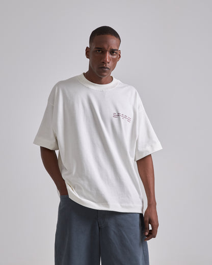 Maze Off-White Tee