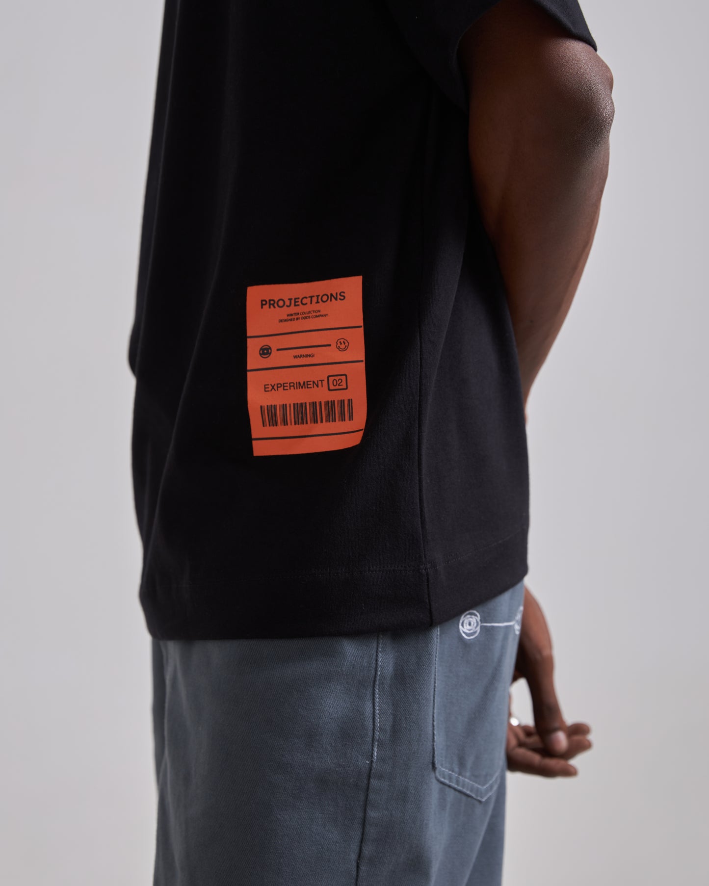 Black Tag Boxy Tee