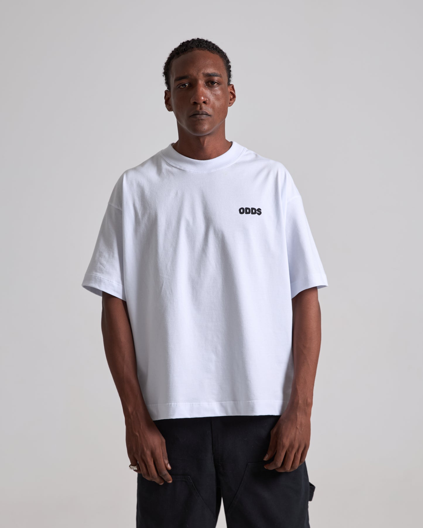 Not For Resale White Boxy Tee