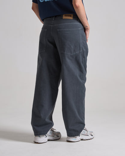 Grey Loose Fit Pants