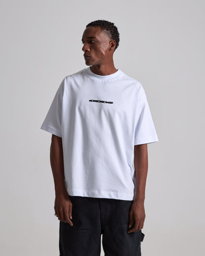 The O'S White Boxy Tee