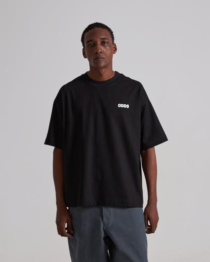 Not For Resale Black Boxy Tee