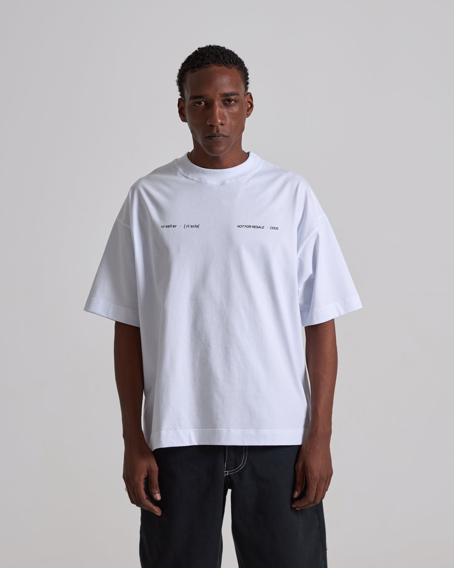 Reseller White Boxy Tee