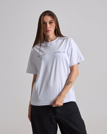 Reseller White Boxy Tee