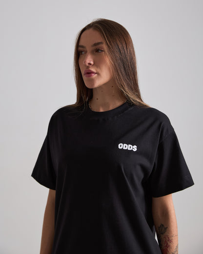 Not For Resale Black Boxy Tee