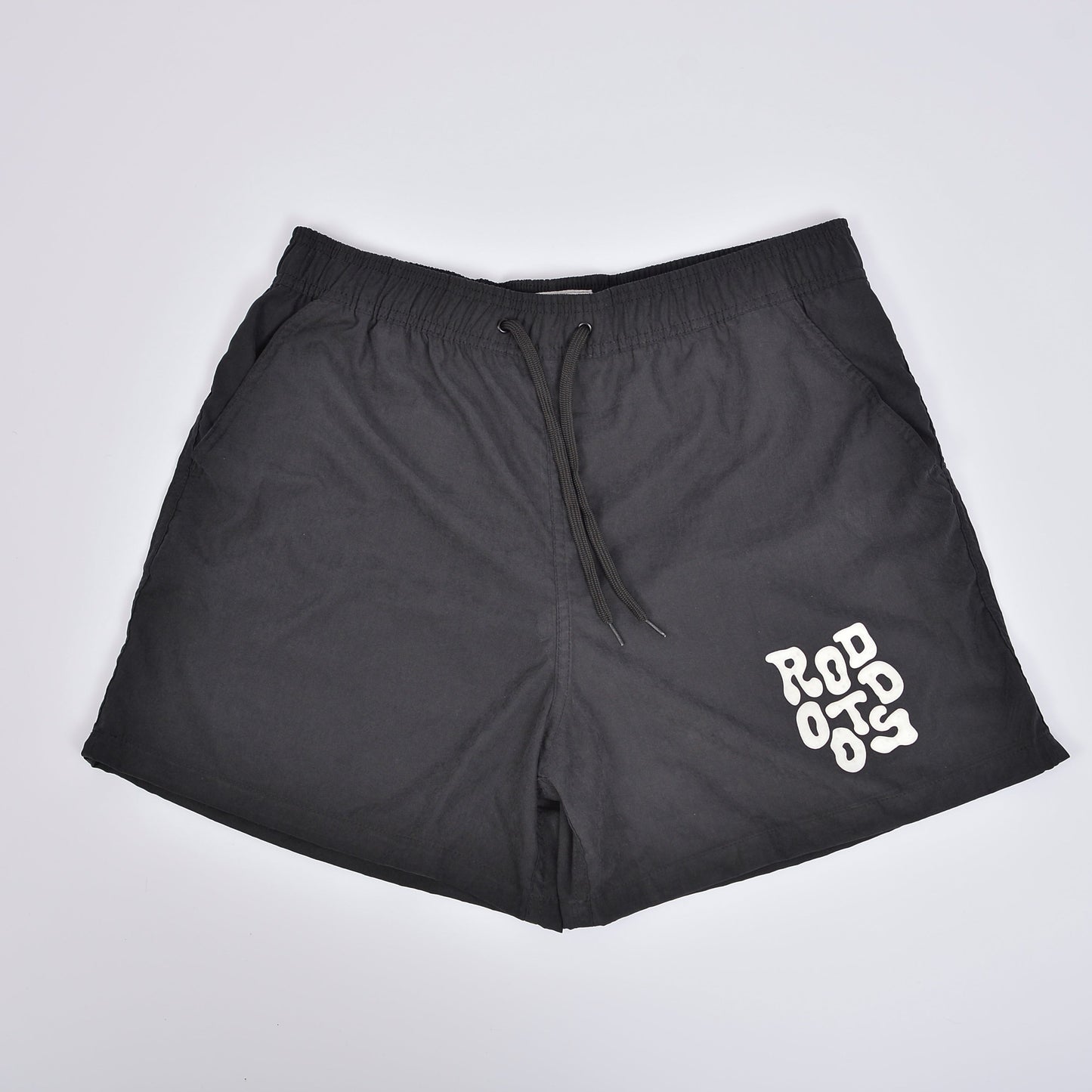 Black Puzzle Shorts